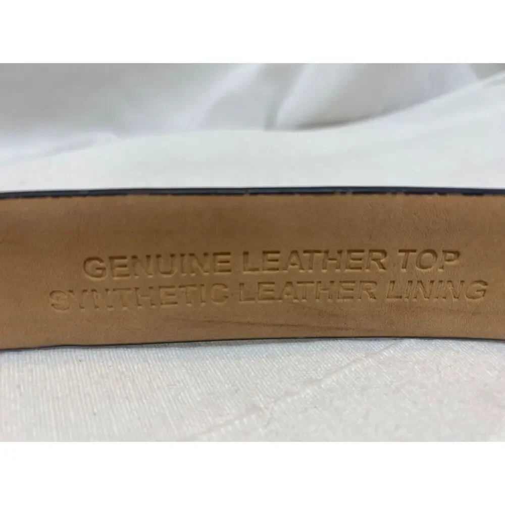 Dockers Brown Leather Belt Men's Sz L 38-40 NWT